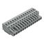 1-conductor female connector CAGE CLAMP® 2.5 mm² gray thumbnail 1