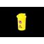 Container for fibre residues 100 ml, yellow thumbnail 2