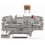 2002-1981/1000-414 2-conductor fuse terminal block; for mini-automotive blade-style fuses; with test option thumbnail 1