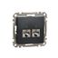 Double DATA Outlet CAT 6 STP, Sedna Design & Elements, RJ45, Anthracite thumbnail 4