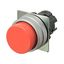 Pushbutton A22NZ Ã˜22, bezel brushed metal, PROJECTED, Alternate, CAP C A2270289H thumbnail 1