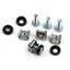 19" Mounting set M6, 4 pcs. each: screw, nut, washer thumbnail 2