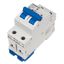 Miniature Circuit Breaker (MCB) AMPARO 10kA, D 16A, 2-pole thumbnail 6