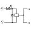 Relay module Nominal input voltage: 24 VDC 1 make contact gray thumbnail 3