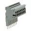 Modular TOPJOB®S connector modular for jumper contact slot gray thumbnail 3