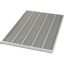 Grid / metal braiding IP4X for rear walls, 5 columns, grey thumbnail 4