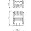 61 325 FL Universal terminal 3 rigid-flexible cables 0,2-2,5mm² thumbnail 2