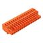 1-conductor female connector CAGE CLAMP® 2.5 mm² orange thumbnail 1