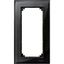 Real glass frame, 2-gang without central bridge piece, Onyx black, M-Elegance thumbnail 3