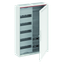 CA25VML ComfortLine Compact distribution board, Surface mounting, 60 SU, Isolated (Class II), IP30, Field Width: 2, Rows: 5, 800 mm x 550 mm x 160 mm thumbnail 3