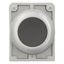 Pushbutton, RMQ-Titan, Flat, momentary, black, Blank, Metal bezel thumbnail 11