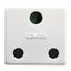 BRITISH STANDARD SOCKET-OUTLET 250V ac - 2P+E 16A - 2 MODULES - SYSTEM WHITE thumbnail 1