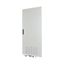 Section door, ventilated IP42, hinges right, HxW = 1400 x 425mm, grey thumbnail 3