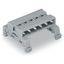 Double pin header DIN-35 rail mounting 12-pole gray thumbnail 4