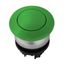 Mushroom push-button, spring-return, green thumbnail 1