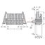 Female connector for rail-mount terminal blocks 0.6 x 1 mm pins angled thumbnail 5