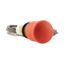 Emergency stop/emergency switching off pushbutton, Mushroom-shaped, 38 mm, Turn-to-release function, 2 NC, Cable (black) with non-terminated end, 4 po thumbnail 14