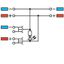 3-conductor sensor supply terminal block LED (green) 1 mm² orange thumbnail 5