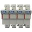 Fuse-holder, low voltage, 125 A, AC 690 V, 22 x 58 mm, 3P + neutral, IEC, UL thumbnail 4