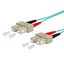 OpDAT patch cord SC-D/SC-D OM3, 15.0 m thumbnail 1