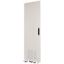 Device area door ventilated IP42 XF left, HxW=2000x600mm, grey thumbnail 1