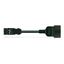 pre-assembled connecting cable;Eca;Plug/open-ended;black thumbnail 5