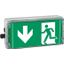 Ex-escape sign luminaires EXIT V-CG-S for emergency light function for zone 1/21, Pictogram: DIN ISO 7010, Arrow: 6 Clock thumbnail 1