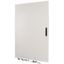 Section wide door, closed, HxW=1625x995mm, IP55, grey thumbnail 1