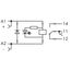 Relay module Nominal input voltage: 24 VDC 1 changeover contact thumbnail 8