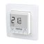 Concealed thermostat as room controller, AC 230V, 1 changeover contact, heating 5(2) A, cooling 1(1) A, white backlighting thumbnail 1