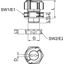 V-TEC TB20 4x4 Cable gland, separable Sealing insert, multiple M20 thumbnail 2