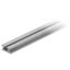 Aluminum carrier rail 1000 mm long 18 mm wide silver-colored thumbnail 2