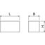 BSKM-KA 0407 Foam seal for cable outlet 40x70 thumbnail 2