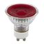 LED GU10 MR16 Glass 50x54 230V 5W 38° AC Red Dim thumbnail 2