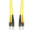 FO Patchcord Duplex ST/ST, 9/125æm OS2, LS0H-3, yellow, 5.0m thumbnail 1