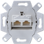 RJ45 connector module Mod.jack socket, cat.6 thumbnail 3