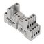 Socket for RS/PT5 relays, screw type terminals 14-pole, 10A thumbnail 2