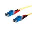 OpDAT patch cord E2000-D/E2000-D OS2, 10.0 m thumbnail 1