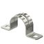 605 20 A4 Fastening clip two lobe 20mm thumbnail 1