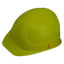 Electrician safety helmet yellow 1000 V thumbnail 1