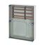 Mi Rail system cabinet IP65, 400A, 5-pole, BM6 450x600mm, Vertical (Mi 6658) thumbnail 1