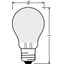 LED Retrofit CLASSIC A 7.5 W/4000 K GLFR E27 thumbnail 2
