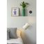 GUADALUPE BLACK WALL LAMP BEIGE LAMPSHADE thumbnail 2