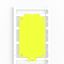 Device marking, 85 mm, Polyamide 66, yellow thumbnail 1