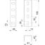 VUS 7 FT U support connector including truss-head bolts 190x61 thumbnail 2