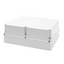 JUNCTION BOX WITH DEEP SCREWED LID - IP56 - INTERNAL DIMENSIONS 460X380X180 - SMOOTH WALLS - GWT960ºC - GREY RAL 7035 thumbnail 1