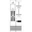 KA4238 Measurement and metering transformer board, Field width: 2, Rows: 0, 1350 mm x 500 mm x 160 mm, IP2XC thumbnail 5