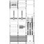 WF39KW15 Measurement and metering transformer board, Field width: 3, Rows: 0, 1350 mm x 750 mm x 160 mm, IP2XC thumbnail 5