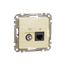 Data + TV sockets, Sedna Design & Elements, RJ45 CAT6 UTP, Wood birch thumbnail 5