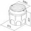 ROUND BOX BRICK 65-60  4315498 thumbnail 2